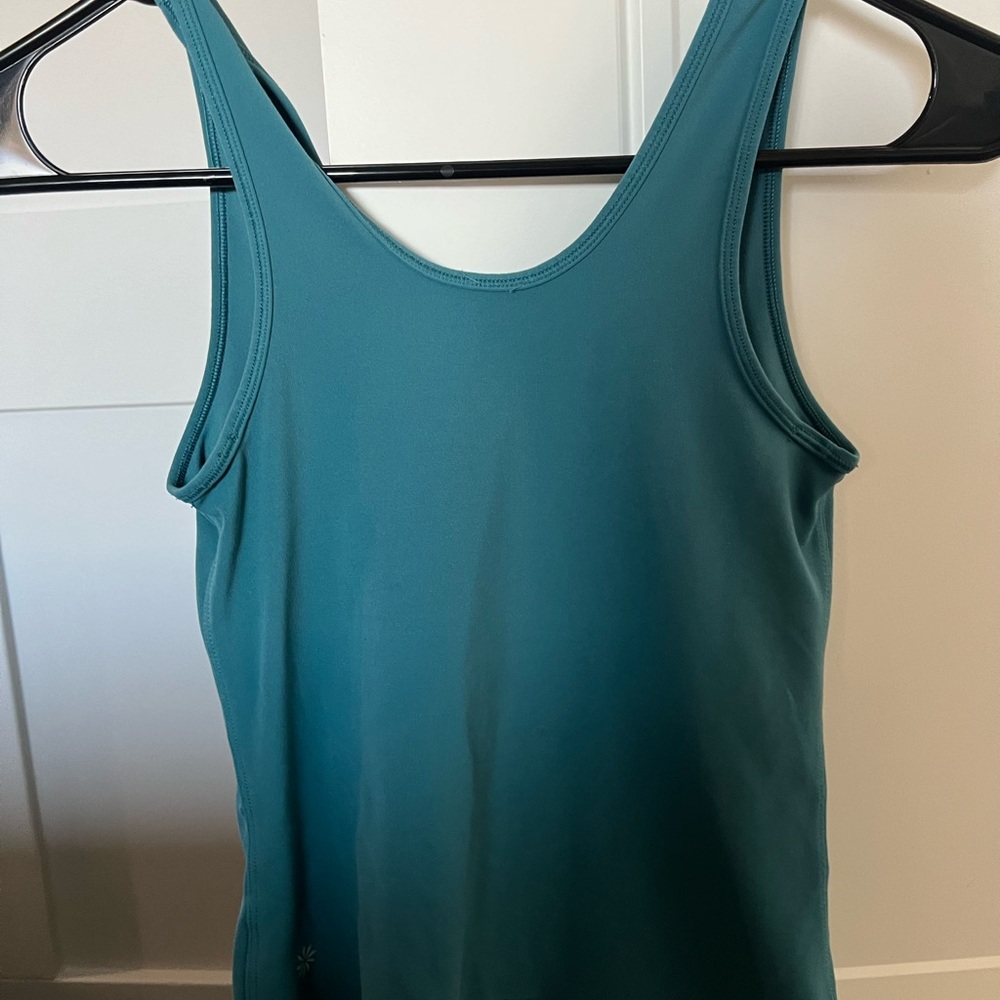 Teal tank top size xs ATHLETA